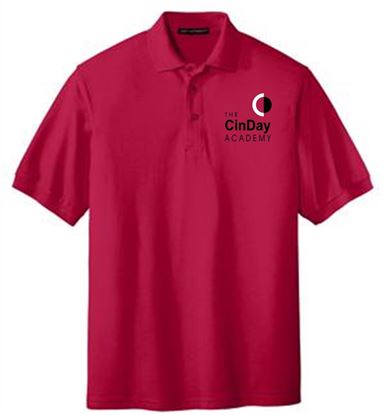 Picture of The CinDay Academy - Adult/Unisex - Short Sleeve Uniform Polo by Port Authority K500 - Black, Red, or White
