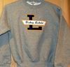 Picture of Bishop Leibold - Youth & Adult/Unisex -  Embroidered "L" Applique Crewneck by Jerzee - 562m(b) - Oxford Grey