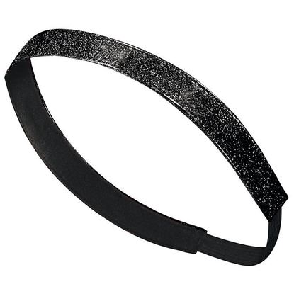 Picture of 50% OFF - The CinDay Academy - Glitter Headband by Augusta 6703 - Black (1 Left)