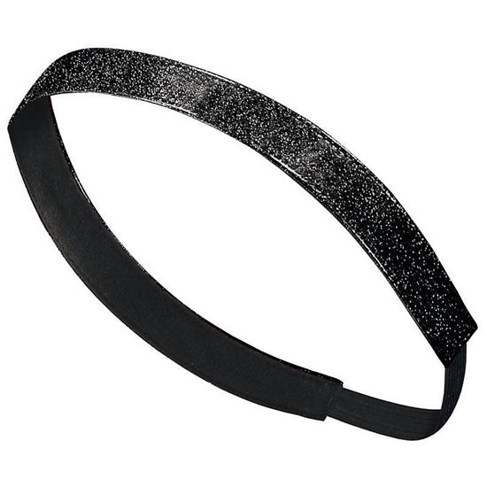 Picture of 50% OFF - The CinDay Academy - Glitter Headband by Augusta 6703 - Black (1 Left)