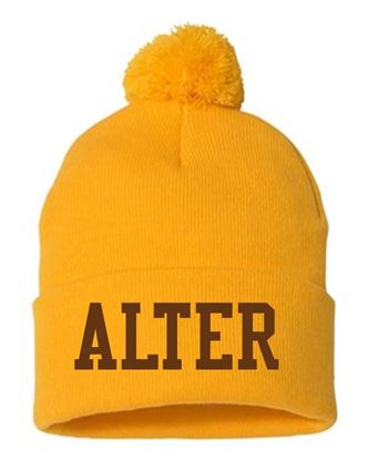 Picture of Clearance! Alter - Pom Knit Hat by Sportsman SP15 - 1 LEFT!  Gold
