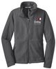 Picture of The CinDay Academy - Ladies - Full Zip Fleece Jacket by Port Authority L217 - Black, Iron Grey, Red, or Winter White