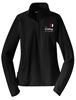 Picture of CinDay Academy - Ladies - Wicking 1/4 Zip Pullover by Sport Tek LST850 - Black, True Red, or White