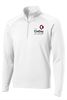 Picture of The CinDay Academy - Adult/Unisex - Wicking 1/4 Zip Pullover by Sport Tek ST850 - Black, True Red, or White