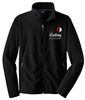 Picture of CinDay Academy - Unisex - Full Zip Fleece Jacket by Port Authority F217 - Black, Iron Grey, or Red