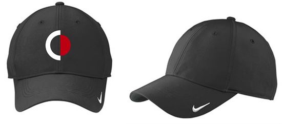 Picture of The CinDay Academy - Swoosh Legacy 91 Cap by Nike Golf 779797 - Black/Black, Dark Grey/White or White/White