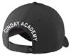 Picture of The CinDay Academy - Swoosh Legacy 91 Cap by Nike Golf 779797 - Black/Black, Dark Grey/White or White/White