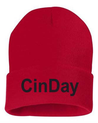 Picture of The CinDay Academy - Beanie by Sportsman SP12 - Red or Black