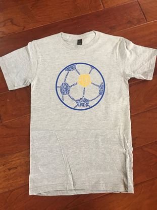 Picture of Bishop Leibold Youth & Unisex Soccer Tee by District DT6000/DT6000Y - Grey ONLY 1 LEFT!!