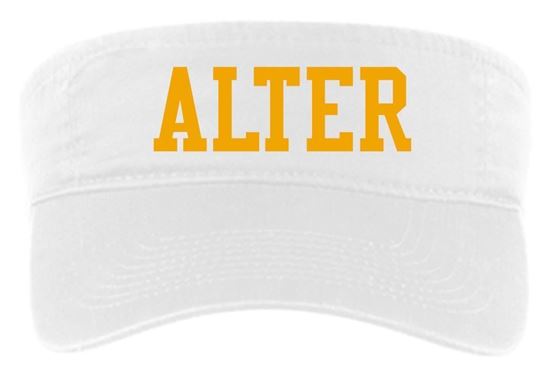 Picture of Alter Visor by Port & Company CP45 - White