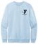Picture of YMCA - Unisex - Ring Spun Cotton Fleece Crewneck Sweatshirt by District DT6104