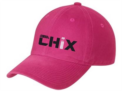 Picture of Chix - Six-Panel Unstructured Twill Cap by Port Authority C811 - Sangria