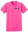 Picture of Chix - Youth/Unisex - (Left Chest Logo) 100% Cotton Short Sleeve Tee 2000(B) - Black/White Logo - Safety Pink, Heliconia, or Sports Grey