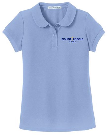 Picture of Bishop Leibold - Girls - Uniform Polo YG503/L500 - Light Blue or White