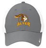 Picture of Alter Girls Soccer Nike Swoosh Legacy 91 Cap  779797 - White/White , Dark Grey/White, or Dark Grey/ Light Grey