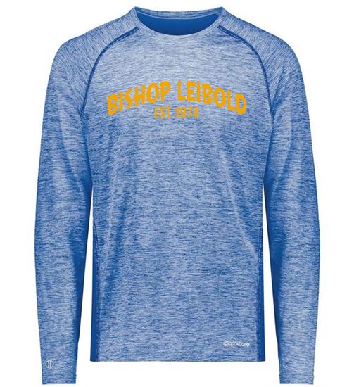 Picture of Bishop Leibold - Youth/Unisex - Electrify Coolcore Long Sleeve Tee 222670 - Royal / Navy