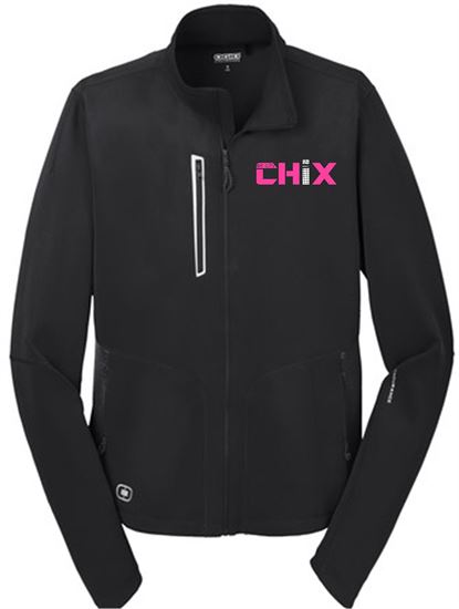 Picture of CHiX - Adult/Unisex - Ogio Endurance Fulcrum Full-Zip OE700 - Black