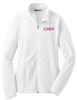 Picture of NEW COLOR ADDED! Chix - Ladies - Microfleece Full Zip Jacket by Port Authority L223 - Black, Pearl Grey or White