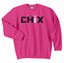 Picture of CHIX - Youth & Adult/Unisex - Team Gear Crewneck by Gildan PC90Y/18000(B) - Black, Heliconia/Sangria, Sports Grey, or White