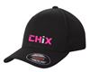 Picture of New Color Added! Chix -  Flexfit Performance Solid Cap by Sport-Tek STC17 - Black or White