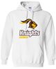 Picture of SDK Lacrosse - Youth & Unisex - Heavy Blend Hooded Sweatshirt 996m/996y by Jerzee - Athletic Heather or White