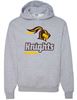 Picture of SDK Lacrosse - Youth & Unisex - Heavy Blend Hooded Sweatshirt 996m/996y by Jerzee - Athletic Heather or White
