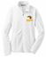 Picture of SDK Lacrosse - Ladies - Microfleece Full Zip Jacket by Port Authority L223 - White or Iron Grey