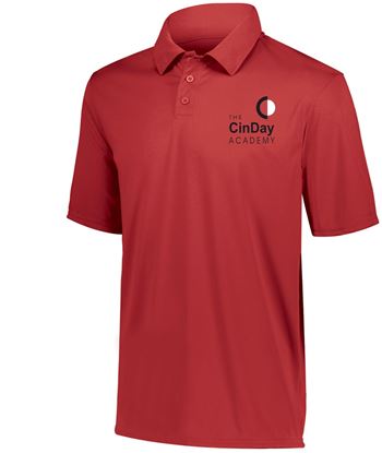 Picture of Style Being Discontinuted!! - CinDay Academy - Youth - Dri Fit Short Sleeve Uniform Polo by Augusta 5018