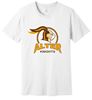 Picture of Alter High School - Adult/Unisex - Jersey Short Sleeve Tee w/ Logo Choice by Bella + Canvas BC3001 - White