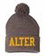Picture of Alter - Pom Knit Hat by Sportsman SP15 - Heather Grey, Gold or Heather Brown