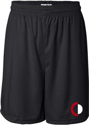 Picture of The CinDay Academy - Youth - B Core Gym Shorts by Badger 210700 - Black