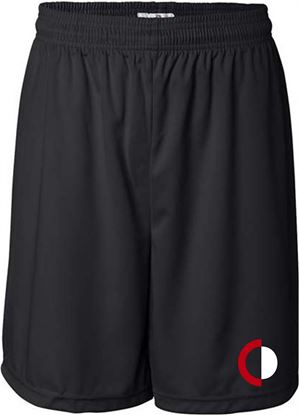 Picture of The CinDay Academy - Adult/Unisex - B-Core Gym Shorts by Badger 410700 - Black