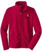 Picture of CinDay Academy - Unisex - Full Zip Fleece Jacket by Port Authority F217 - Black, Iron Grey, or Red