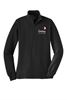 Picture of Cinday Academy - Ladies - 1/4 Zip Sweatshirt by Sport Tek LST253 - Black, True Red, or White