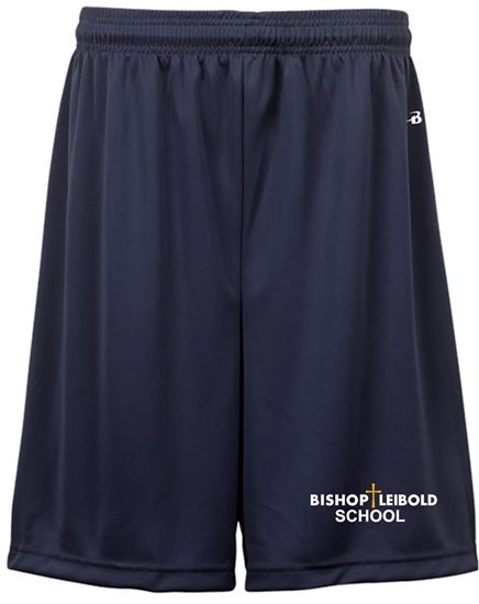 Picture of Bishop Leibold - Youth & Adult/Unisex - B-Core Gym Shorts by Badger 2107/4107 - Navy