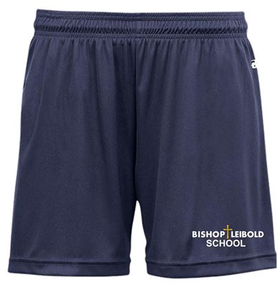 Picture of Bishop Leibold  - Girls/Ladies - B-Core Gym Shorts by Badger 2116/4117 - Navy