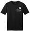 Picture of CinDay Academy - Youth/Unisex - Short Sleeve Tee w/ Left Chest All White Logo by District DT6000(Y)- Black, Grey Frost, or Red