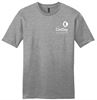 Picture of CinDay Academy - Youth/Unisex - Short Sleeve Tee w/ Left Chest All White Logo by District DT6000(Y)- Black, Grey Frost, or Red