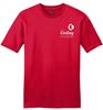 Picture of CinDay Academy - Youth/Unisex - Short Sleeve Tee w/ Left Chest All White Logo by District DT6000(Y)- Black, Grey Frost, or Red