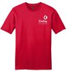Picture of The CinDay Academy - Youth & Adult/Unisex - Short Sleeve Tee w/ All White Logo by District DT6000(Y)- Black, Grey Frost, or Red