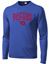 Picture of Dayton Flyers - Unisex - Dri Fit Stacked Logo Long Sleeve by Sports Tek ST350LS - True Royal