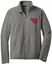 Picture of Dayton Flyers - Unisex - Microfleece Full Zip Jacket by Port Authority F223 - Iron Grey
