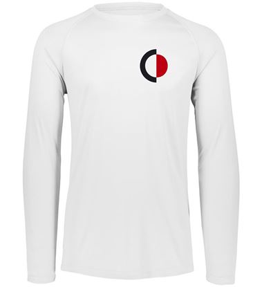 Picture of CinDay Acadamy - Youth/Unisex - Long Sleeve Dri-Fit Tee by Sport Tek (Y)ST350LS - Black, Red, Sliver, or White