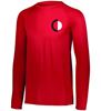 Picture of CinDay Acadamy - Youth/Unisex - Long Sleeve Dri-Fit Tee by Sport Tek (Y)ST350LS - Black, Red, Sliver, or White