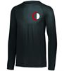 Picture of CinDay Acadamy - Youth/Unisex - Long Sleeve Dri-Fit Tee by Sport Tek (Y)ST350LS - Black, Red, Sliver, or White