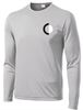 Picture of CinDay Acadamy - Youth/Unisex - Long Sleeve Dri-Fit Tee by Sport Tek (Y)ST350LS - Black, Red, Sliver, or White