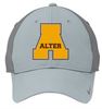 Picture of Alter Girls Soccer Nike Swoosh Legacy 91 Cap  779797 - White/White , Dark Grey/White, or Dark Grey/ Light Grey