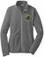 Picture of Incarnation - Ladies - Microfleece Full Zip Jacket w/ Circle Logo by Port Authority L223 - White or Pearl Grey