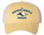 Picture of *New* Bishop Leibold - Sportsman Pigment-dyed Trucker Cap- SP510 - Mustard yellow/ stone