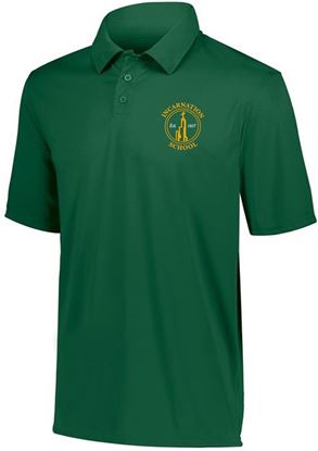 Picture of Incarnation - Adult/Unisex - (7th/8th Grade) Short Sleeve Dri Fit Polo by August - 5017 - Dark Green